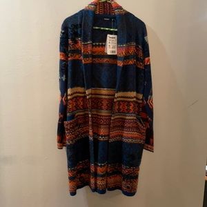 Desigual knit sweater coat